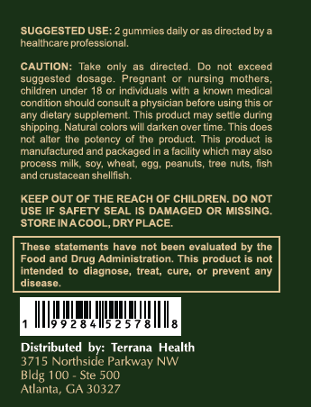 Terrana Super Greens Gummies